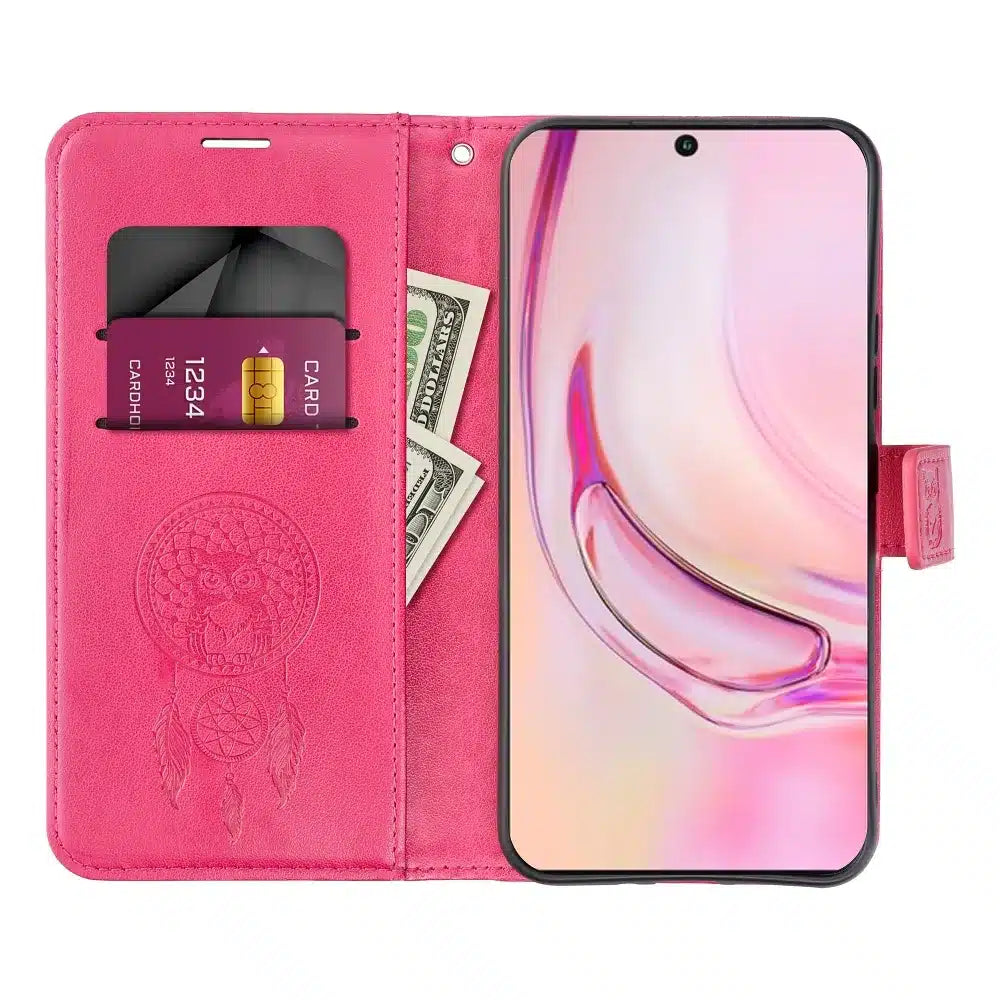 MEZZO Book case preklopna torbica za XIAOMI Redmi Note 12S dream catcher magenta