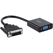 StarTech.com DVI2VGAE prilagodnik za video kabel 0,19 m Crno