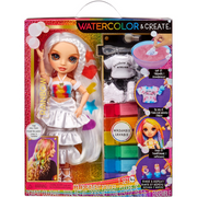 Rainbow High Watercolor & Create Fashion Doll Brown Eyes