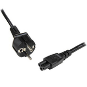 StarTech.com PXTNB3SEU1M strujni kabel Crno 1 m CEE7/7 C5 spoj