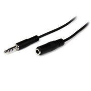 StarTech.com 1m 3.5mm audio kabel Crno