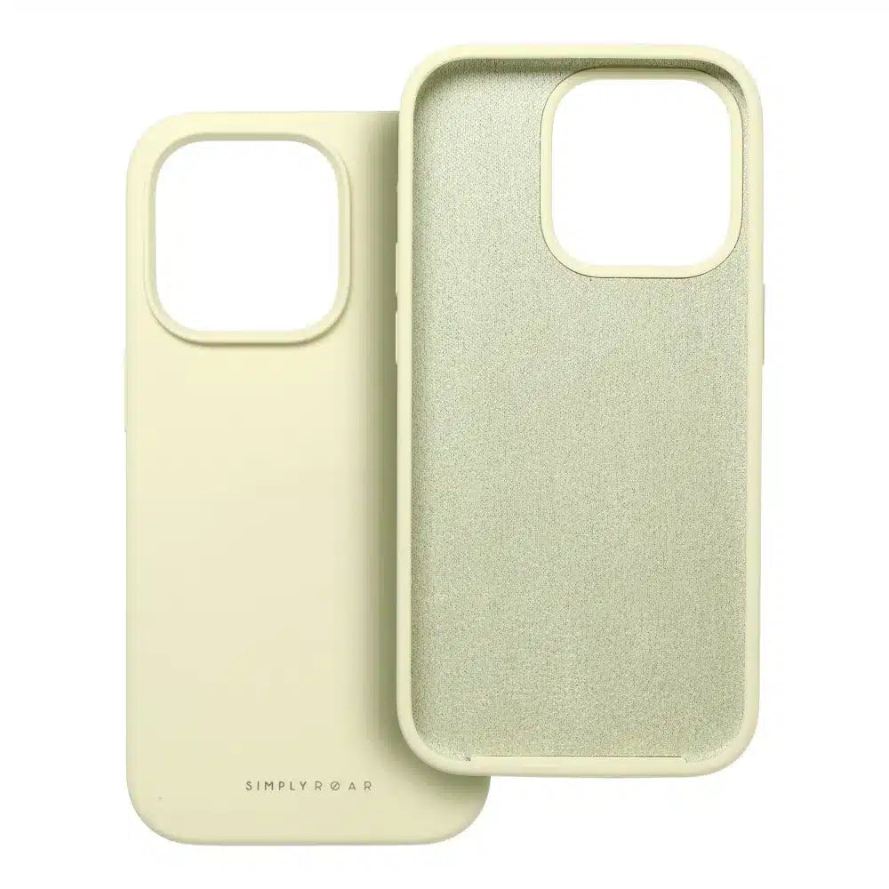 Roar Cloud-Skin Case – za iPhone 14 Light Yellow