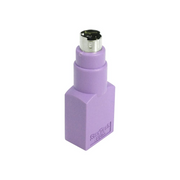 StarTech.com GC46FMKEY adapter za promjenu tipa priključka kabela PS/2 USB A Ljubičasto