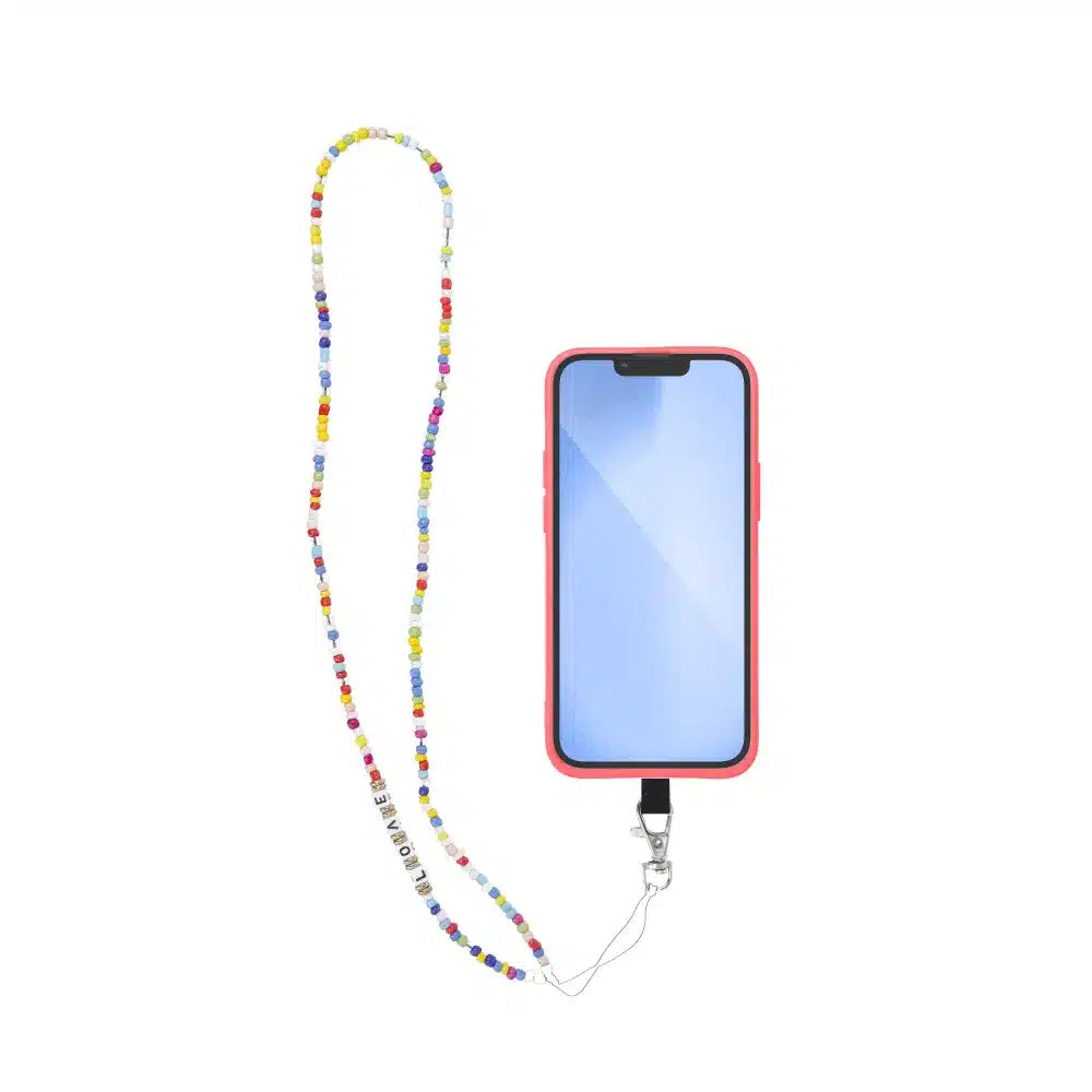 PIXIE privjesak za telefon / dužina konopa 68cm (34cm u omčici) / oko vrata - perle