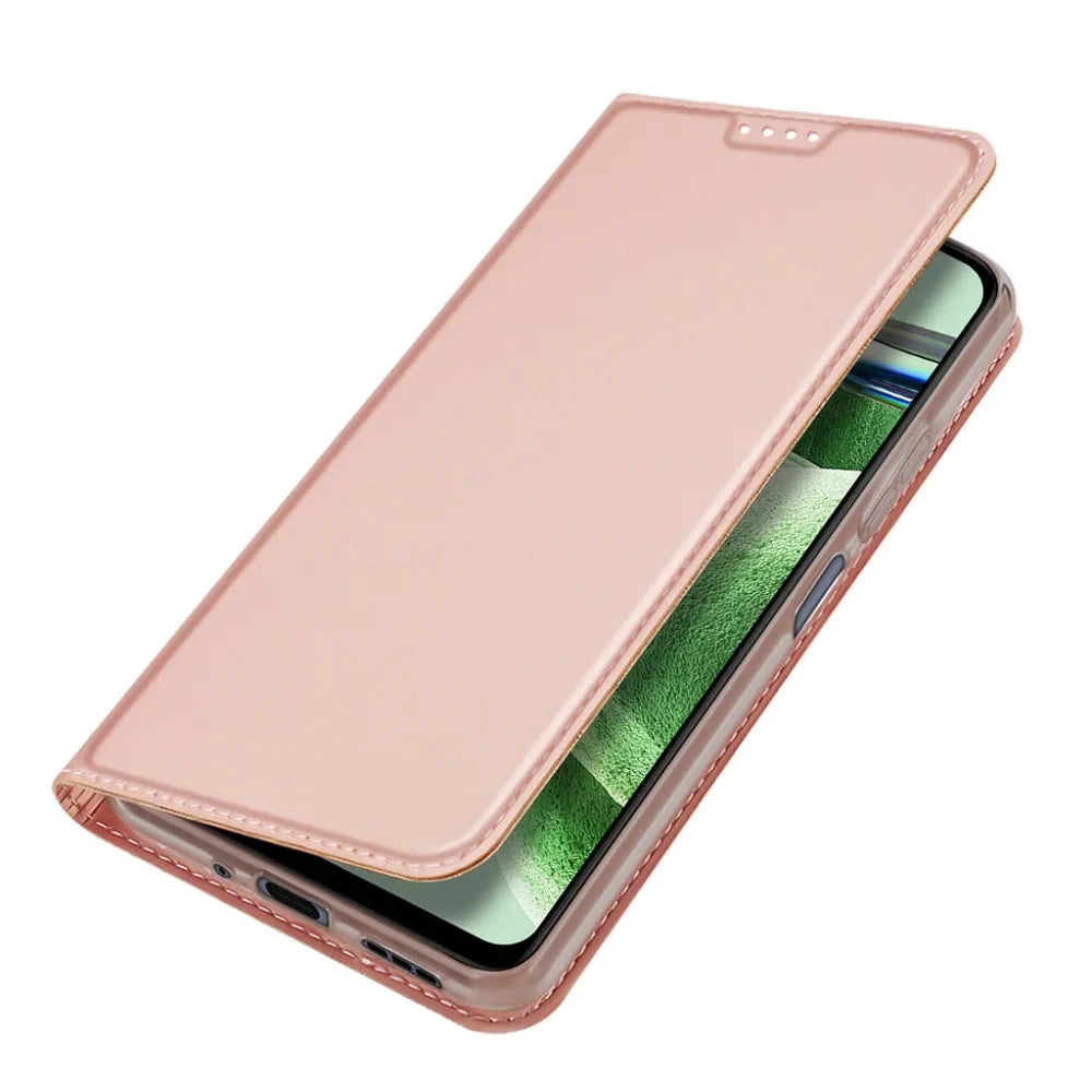 DUX DUCIS Skin Pro - flipové pouzdro pro Redmi Note 12 5G růžové
