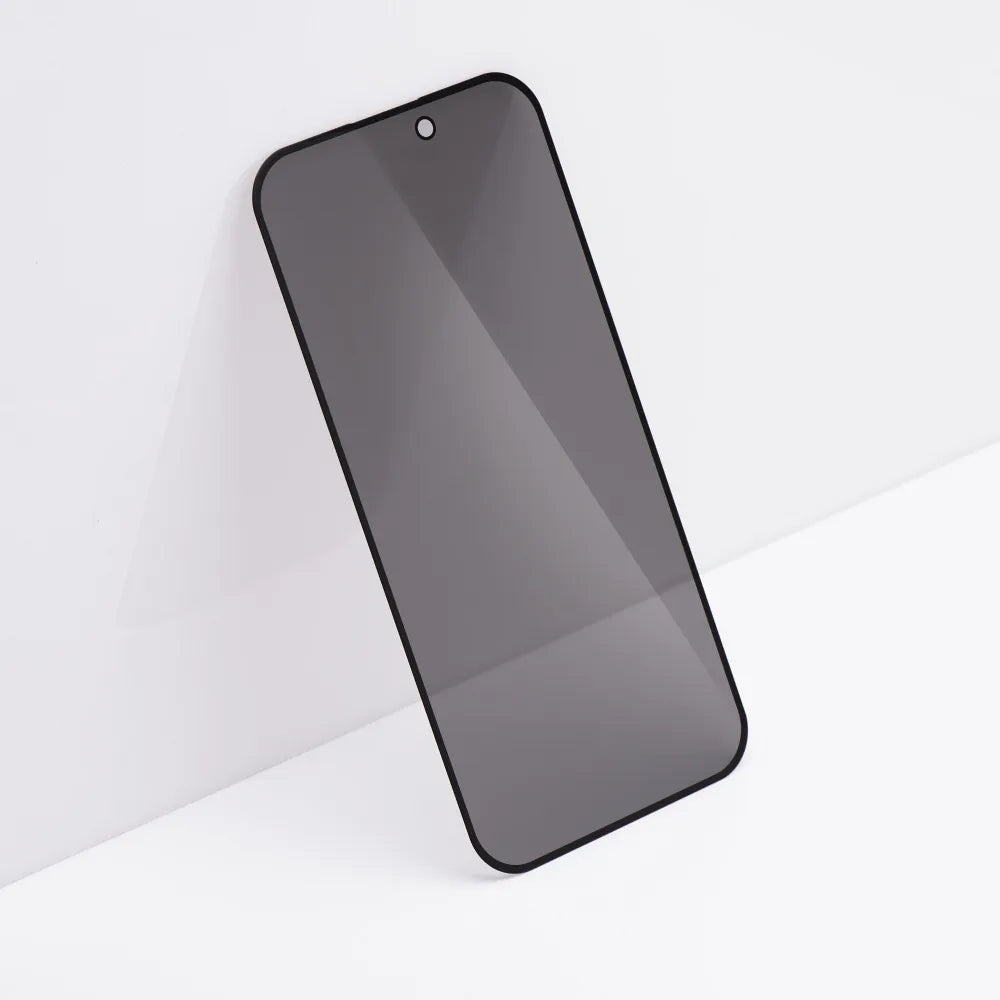Kaljeno staklo Forcell Privacy Glass Anti-spy za iPhone 16 Plus crno
