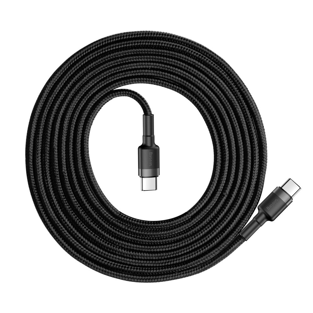 Baseus Cafule kabel pletena žica USB-C PD / USB-C PD PD2.0 60W 20V 3A QC3.0 2m