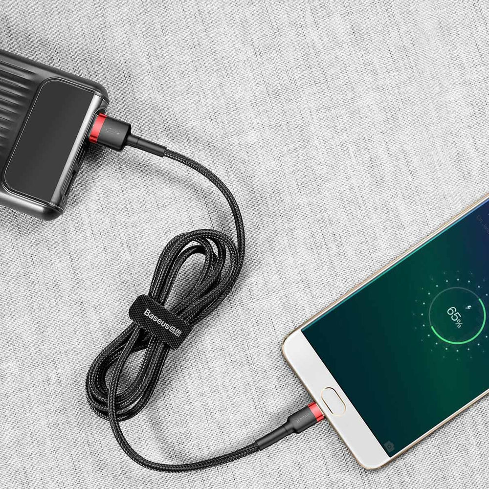 Baseus USB / Micro USB QC3.0 1,5A pleteni kabel 2M