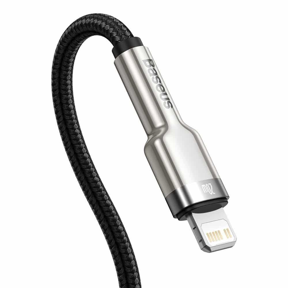 Baseus Cafule Series Metal Data USB-C - Lightning kabel Power Delivery 20 W 1 m
