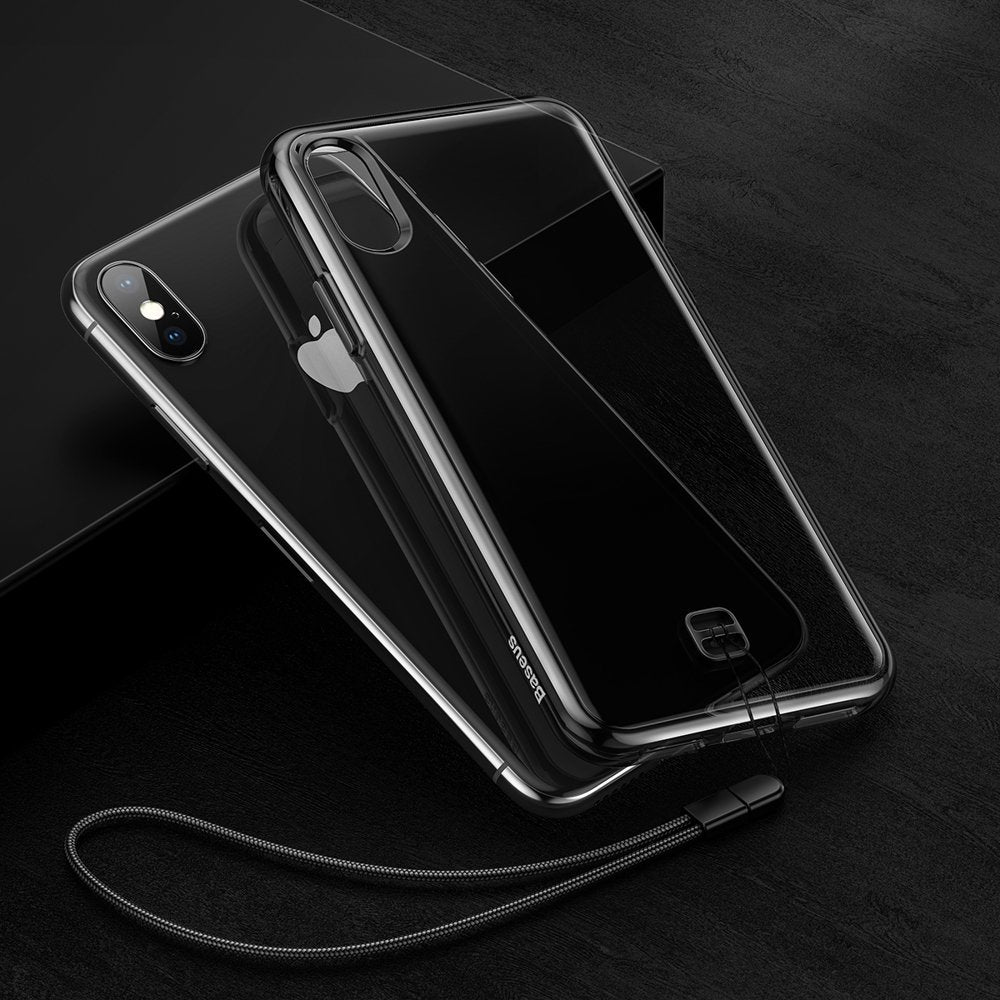 Baseus prozoren ovitek za iPhone XS / X
