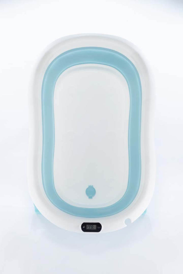 Sklopiva kadica s podlogom i termometrom blue