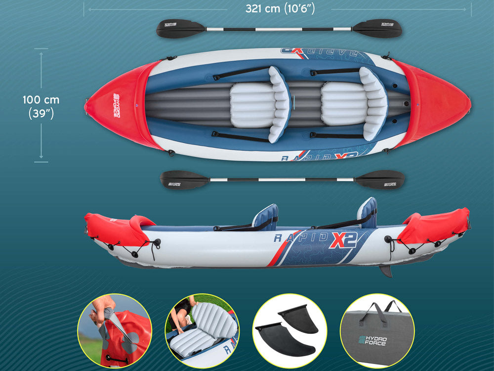 Bestway kajak Lite-Rapid X2