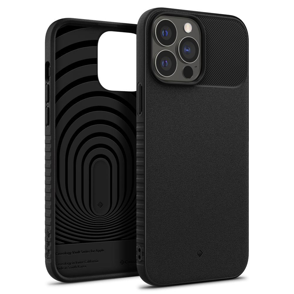 Caseology Vault pro iPhone 13 Pro Max matný černý