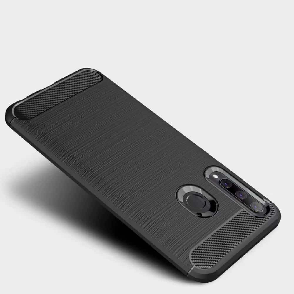 Carbon Case flexibilní pouzdro pro Honor 20 Lite