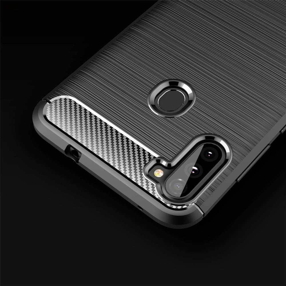 Carbon case flexibilní kryt pro Samsung Galaxy A11 / M11