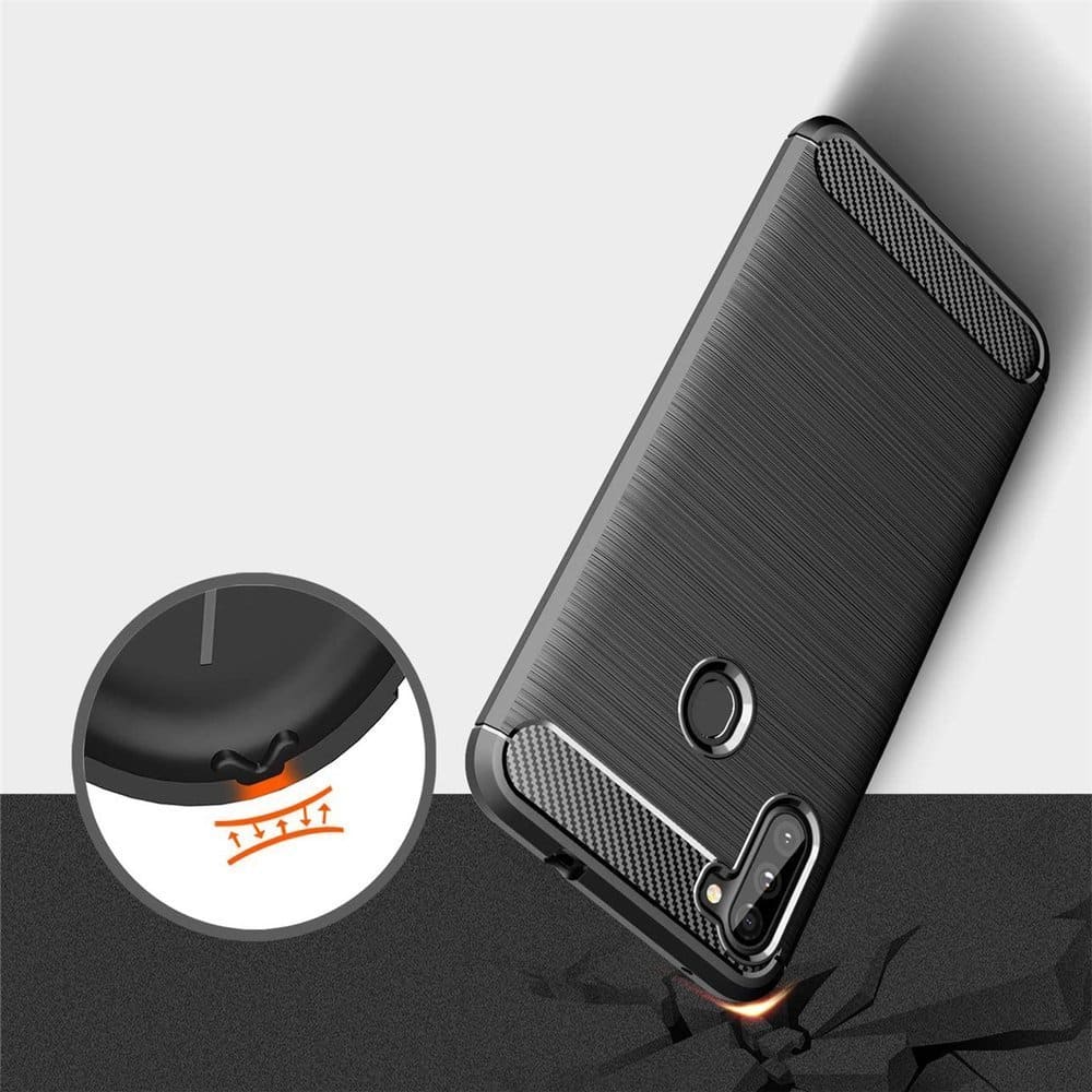 Carbon case flexibilní kryt pro Samsung Galaxy A11 / M11