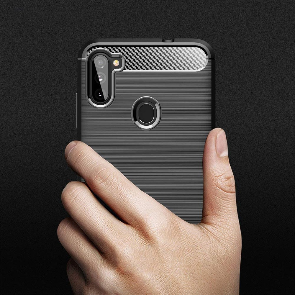 Carbon case flexibilní kryt pro Samsung Galaxy A11 / M11