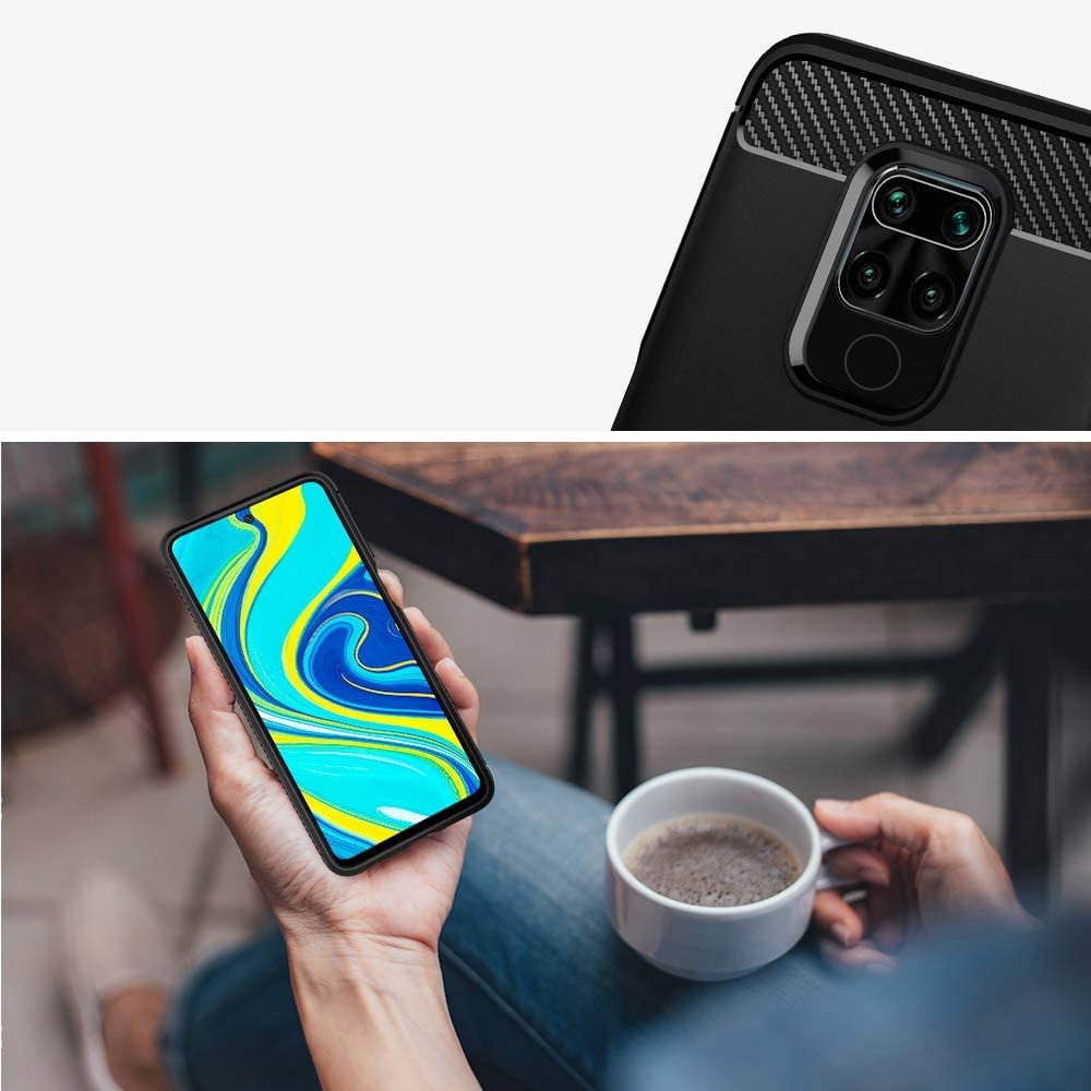 Kryt Carbon Case pro Xiaomi Redmi 10X 4G / Xiaomi Redmi Note 9