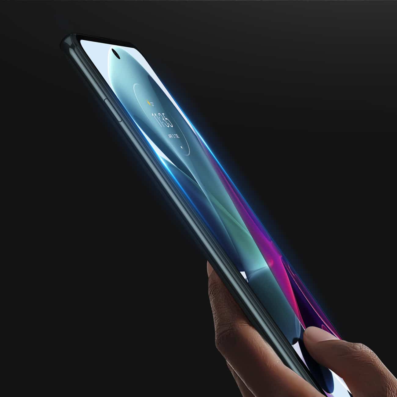 Dux Ducis 9D kaljeno staklo preko cijelog zaslona 9H s okvirom za Motorola Moto G200 5G / Edge S30