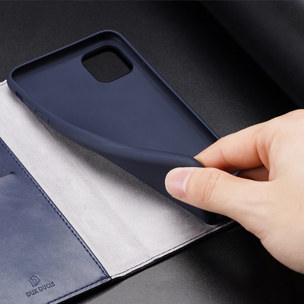 Dux Ducis Kado Bookcase flipové pouzdro pro iPhone 11 Pro Max - modré