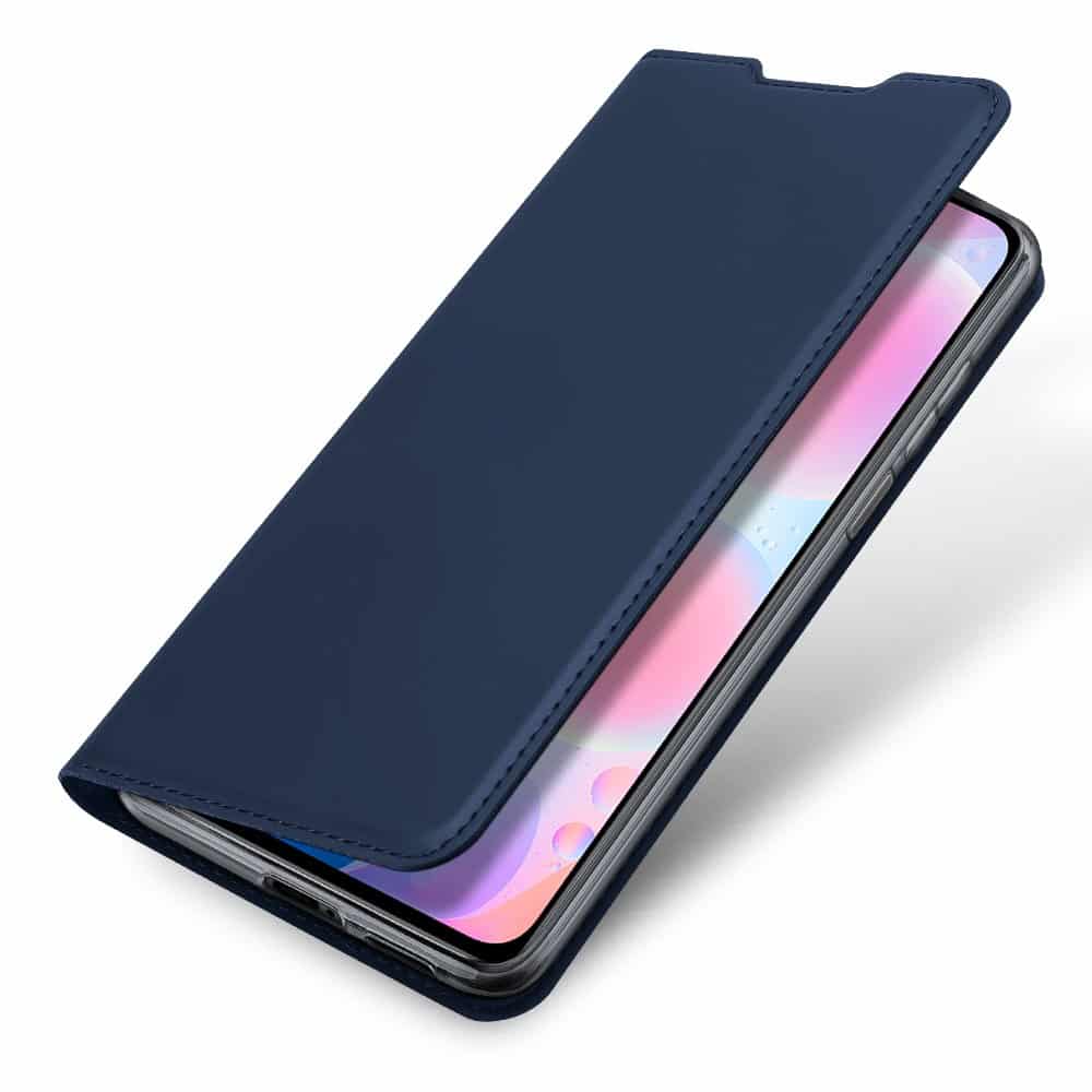 Dux Ducis Skin Pro flipové pouzdro pro Xiaomi Redmi K40 Pro+ / K40 Pro / K40 / Poco F3 modré