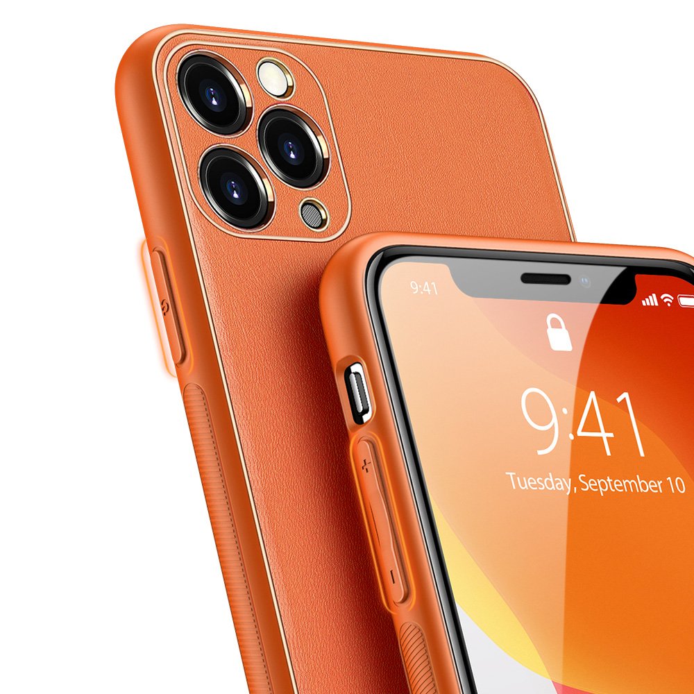 Dux Ducis Yolo elegantní kožené pouzdro pro iPhone 11 Pro Max
