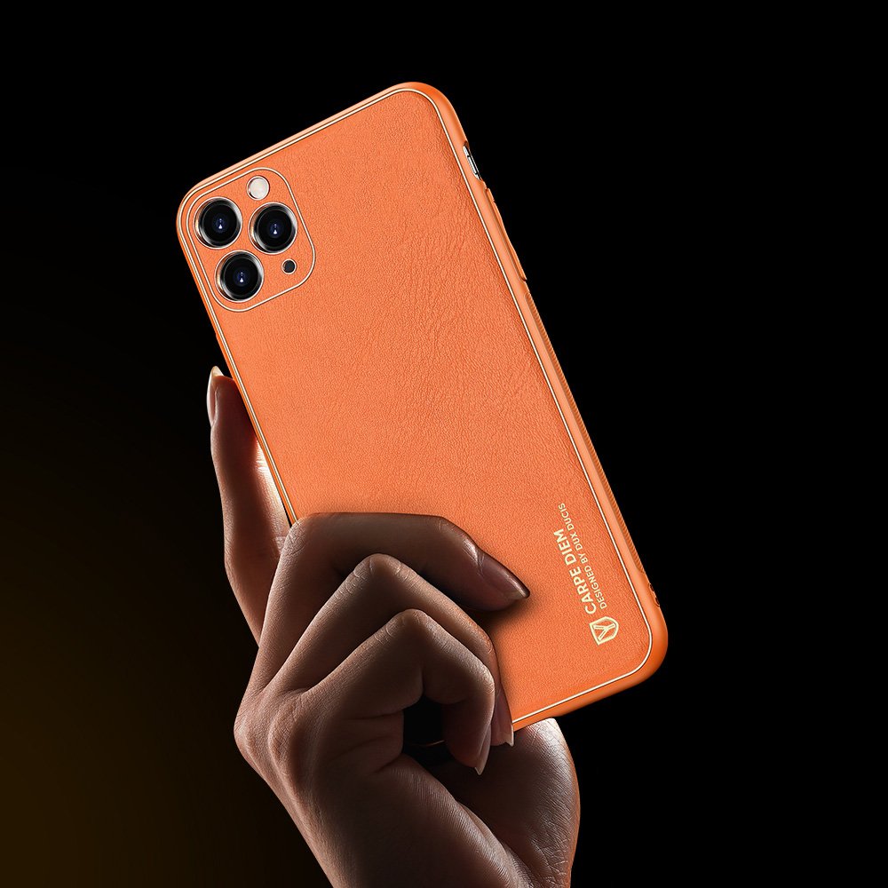 Dux Ducis Yolo elegantní kožené pouzdro pro iPhone 11 Pro Max