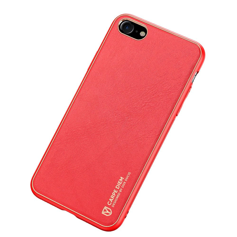 Dux Ducis Yolo elegantní pouzdro vyrobené z měkkého TPU a PU kůže pro iPhone SE 2020 / iPhone 8 / iPhone 7