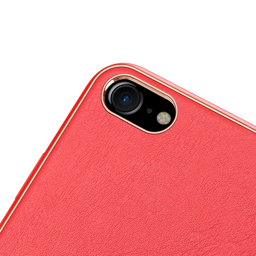 Dux Ducis Yolo elegantní pouzdro vyrobené z měkkého TPU a PU kůže pro iPhone SE 2020 / iPhone 8 / iPhone 7