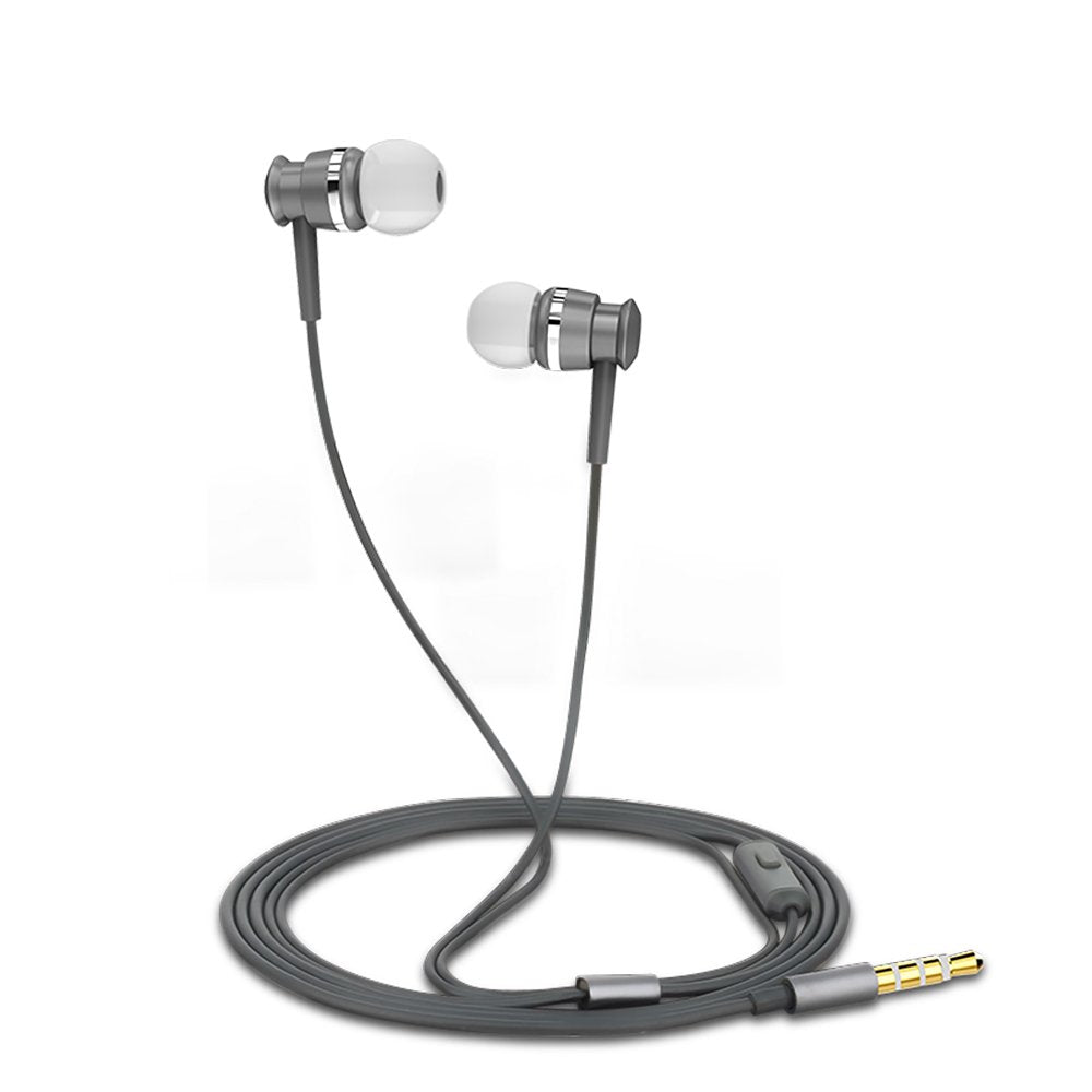Joyroom metal slušalice za uši 3,5 mm mini priključak s daljinskim upravljačem i mikrofonom