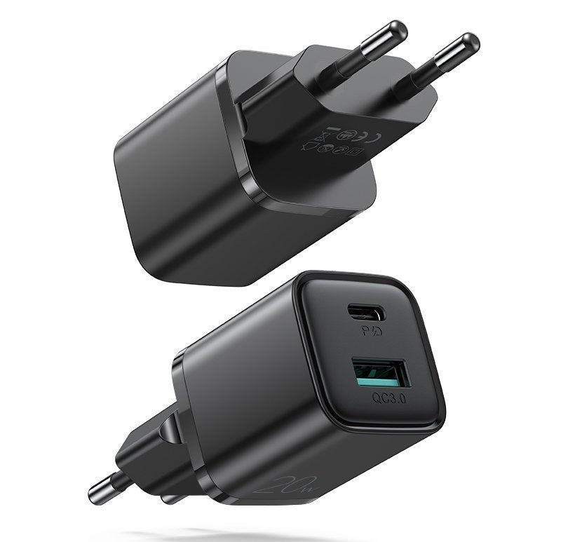 Zidni punjač Joyroom USB / USB tip C 20W 3A Quick Charge 3.0 Power Delivery SCP AFC