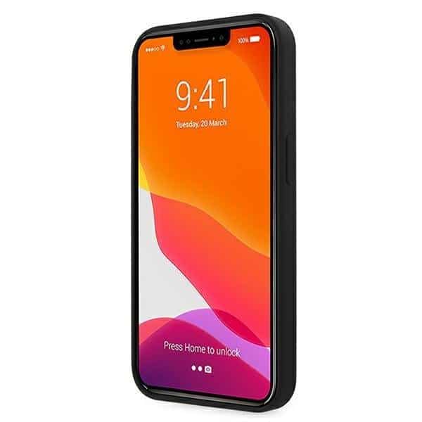 Originální silikonové pouzdro Karl Lagerfeld Stack Logo pro iPhone 13 mini
