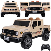 Pick up AKU auto dvosjed beige