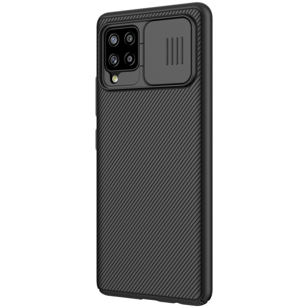 Nillkin CamShield Pro Izdržljiva maska sa zaštitnim štitnikom za kameru za Samsung Galaxy A42 5G crna