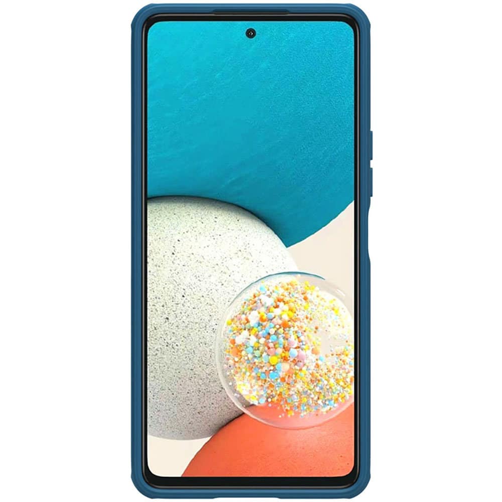 Nillkin Super Frosted Shield Pro izdržljiva maska za Samsung Galaxy A53 5G plava