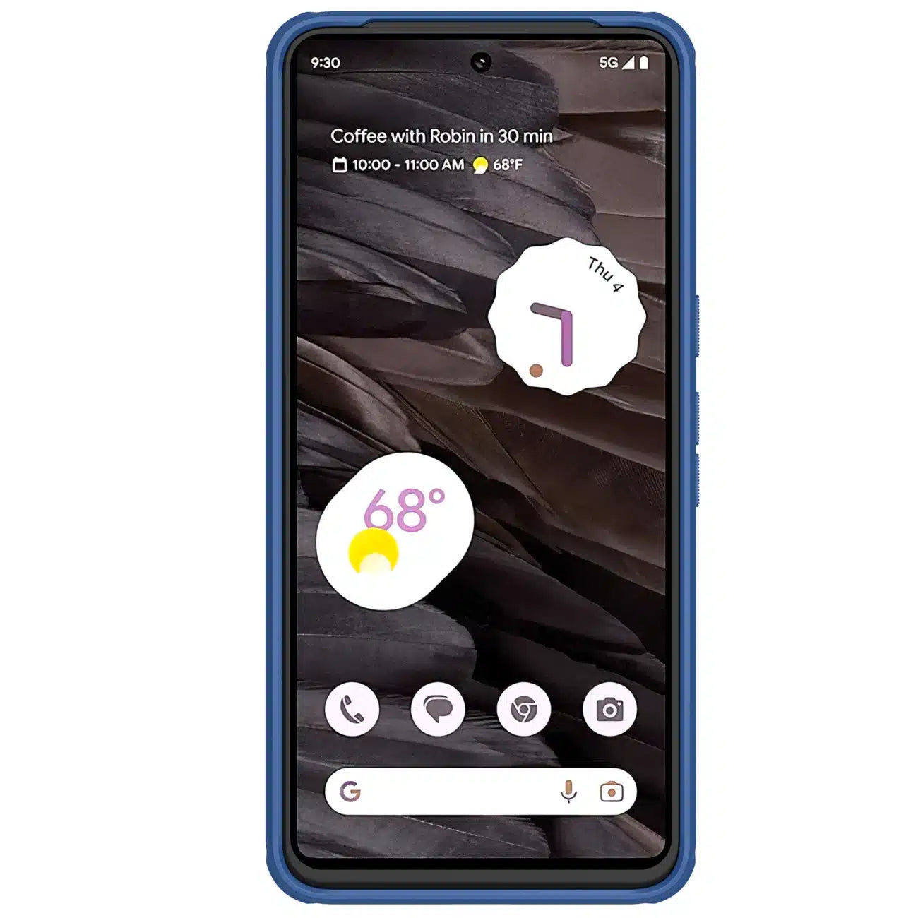 Nillkin Super Frosted Shield Pro vyztužené pouzdro pro Google Pixel 8 Pro – modré