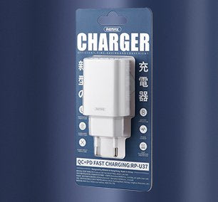 Remax zidni USB punjač USB / USB Type-C za brzo punjenje QC 3.0 18W