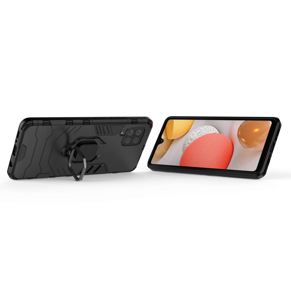 Ochranný kryt Ring Armor Case pro Samsung Galaxy A42 5G černý