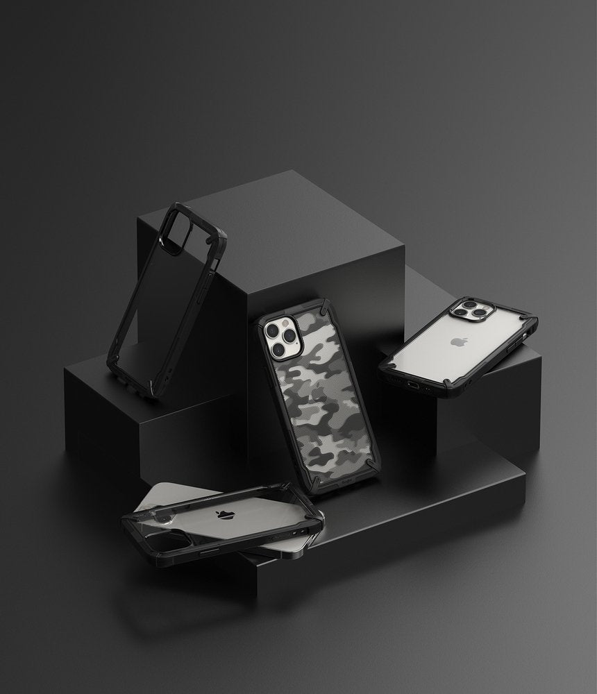 Ringke Fusion X Design pouzdro pro iPhone 12 Pro / iPhone 12 Camo