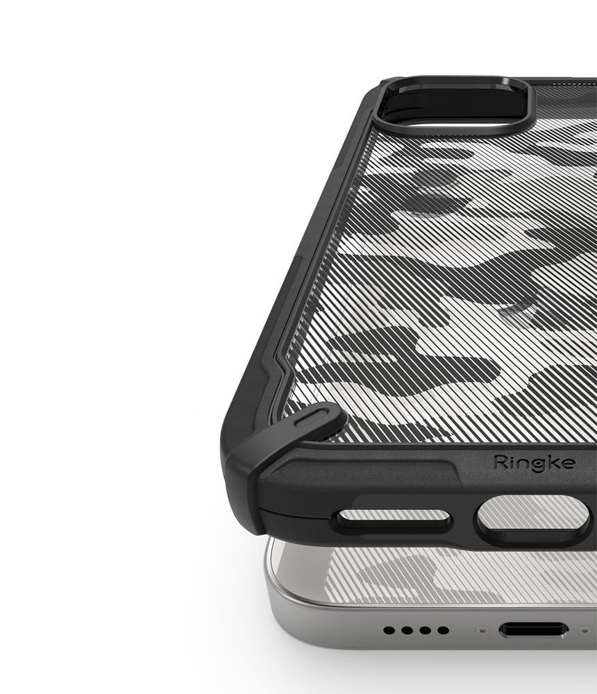 Ringke Fusion X Design izdržljivo kućište s TPU odbojnikom za iPhone 12 Mini Camo