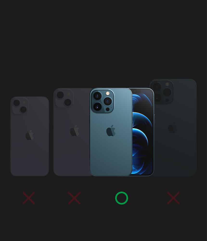 Ringke UX izdržljiva tvrda futrola za iPhone 13 Pro prozirna