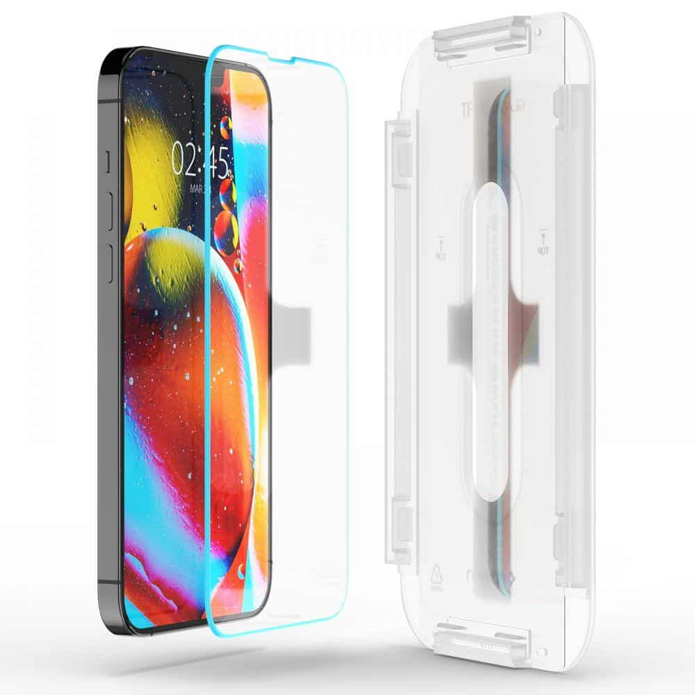 SPIGEN GLAS.TR EZ FIT ZAŠTITNO STAKLO 2 KOM ZA IPHONE 13 PRO MAX / IPHONE 14 PLUS