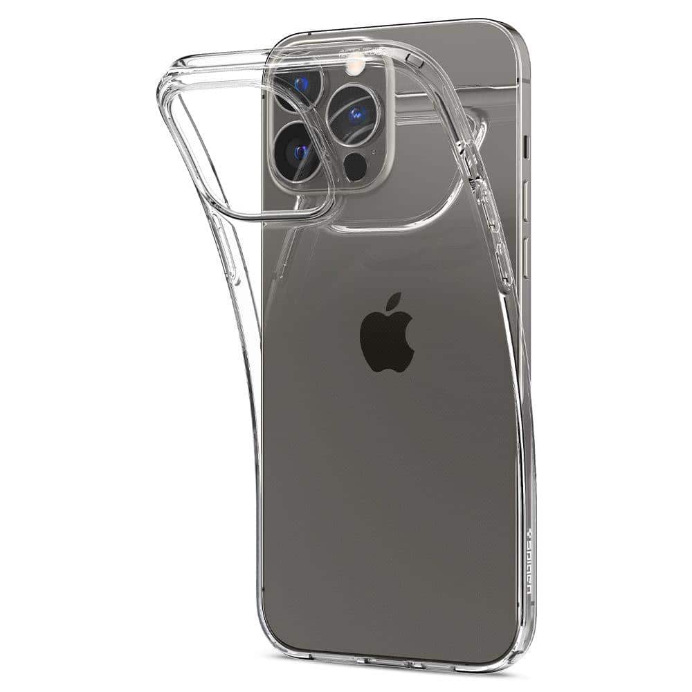 Spigen Liquid Crystal Case průhledný gelový kryt pro iPhone 13 Pro Max
