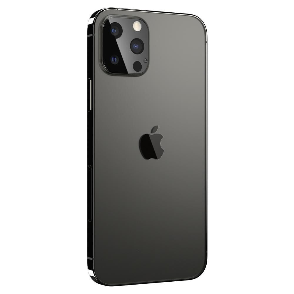 SPIGEN zaščitno steklo Optik.Tr za kamero iPhone 12 mini -2 kosa