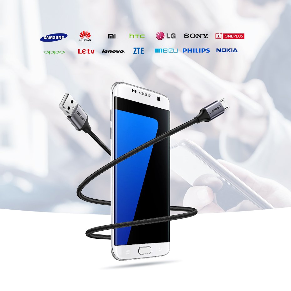 Ugreen USB – USB Micro kabel – 50 cm