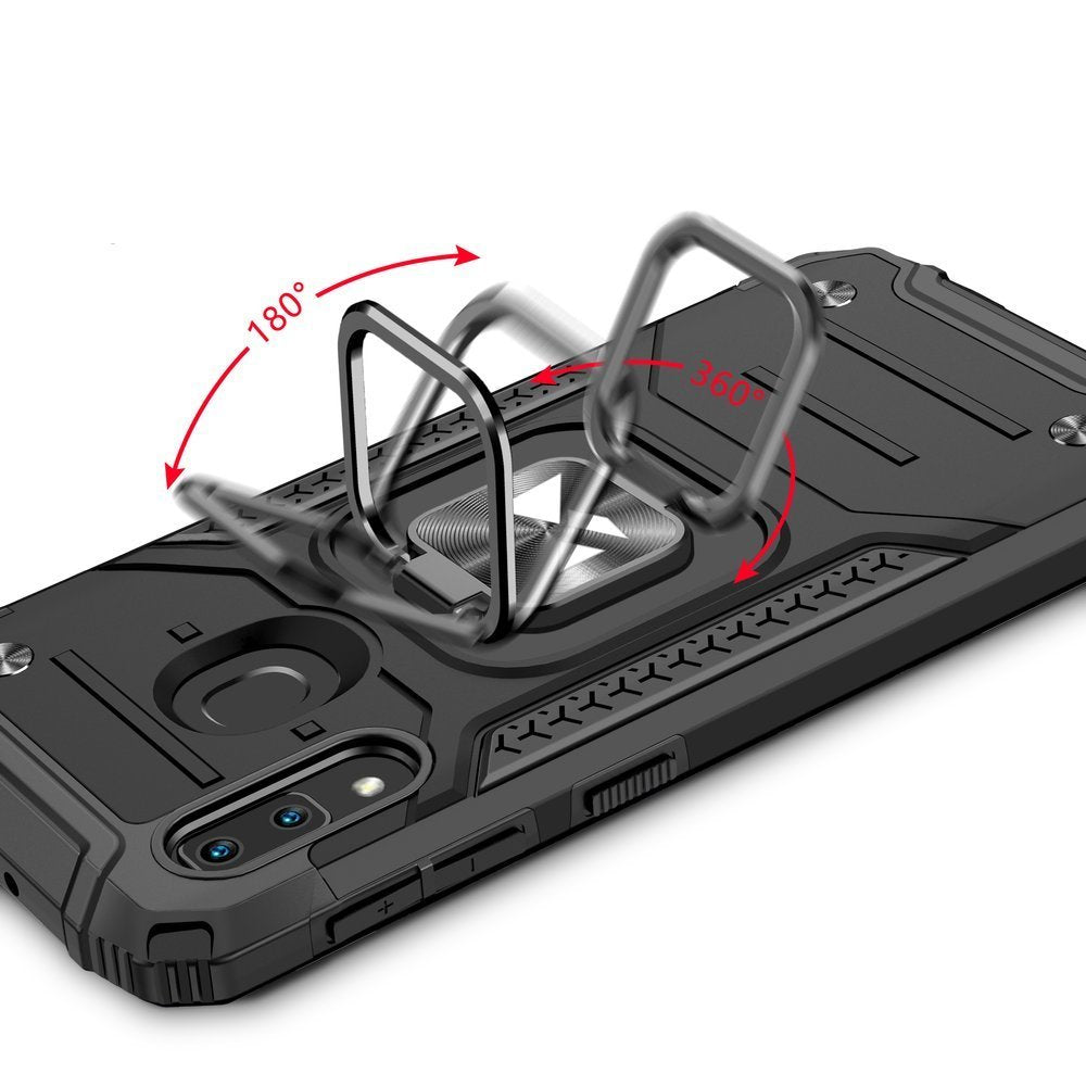 Pouzdro Wozinsky Ring Armor se stojánkem a držákem pro Samsung Galaxy A20E