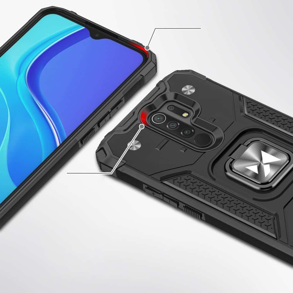 Wozinsky Ring Armor Case – ochranné pouzdro pro Xiaomi Redmi Note 9