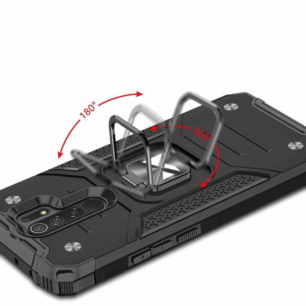Wozinsky Ring Armor Case – ochranné pouzdro pro Xiaomi Redmi Note 9