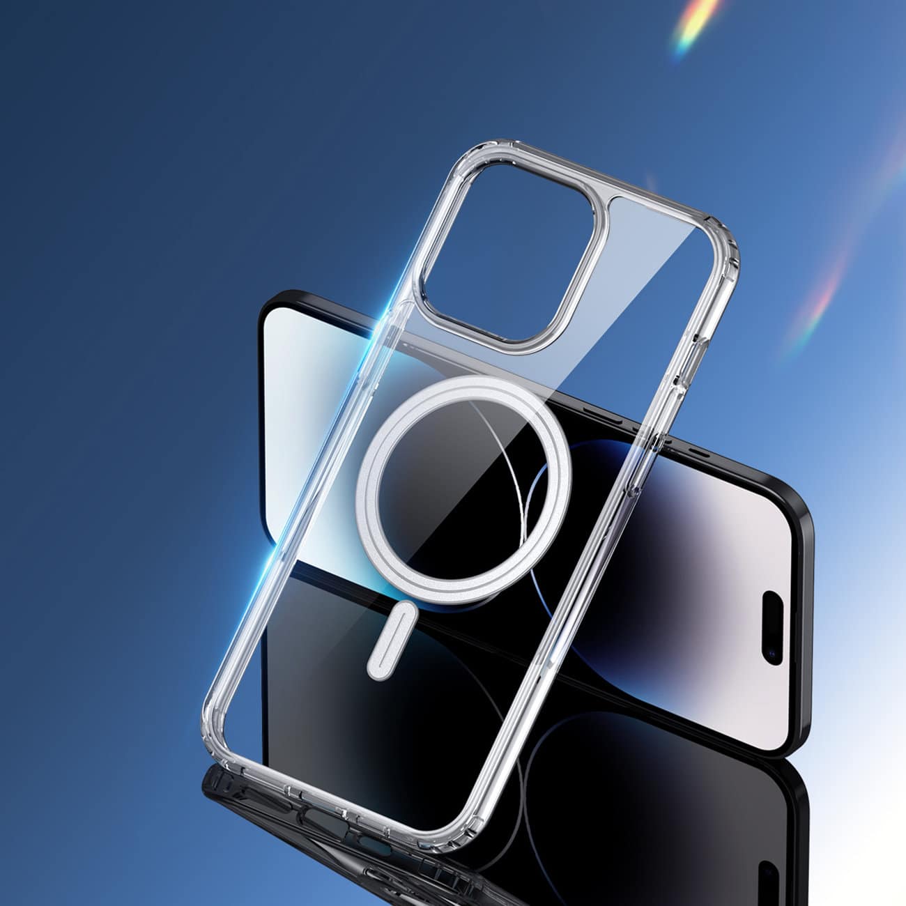 DUX DUCIS Clin Mag – prozirna maska kompatibilna sa MagSafe za iPhone 15 Pro Max