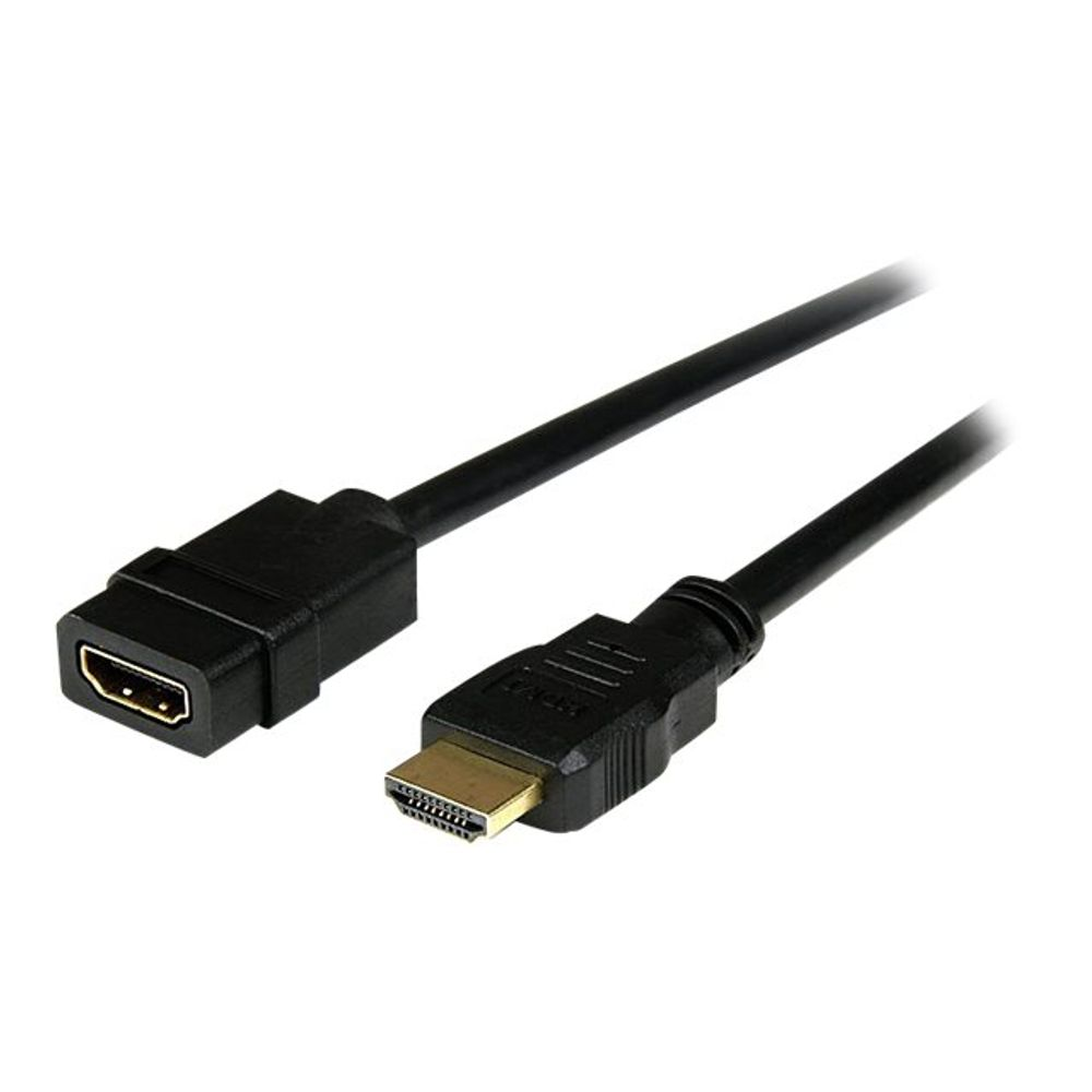 StarTech.com HDEXT2M HDMI kabel 2 m HDMI Tip A (Standard) Crno